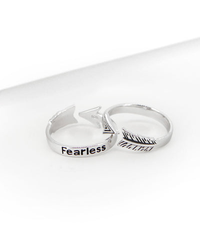 Fearless Ring Silver