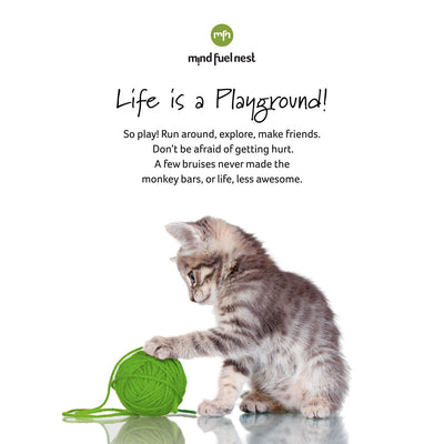 LIFE IS A PLAYGROUND