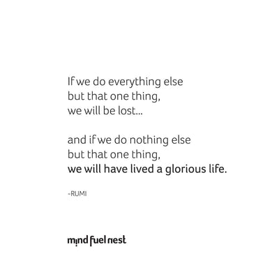 THAT ONE THING