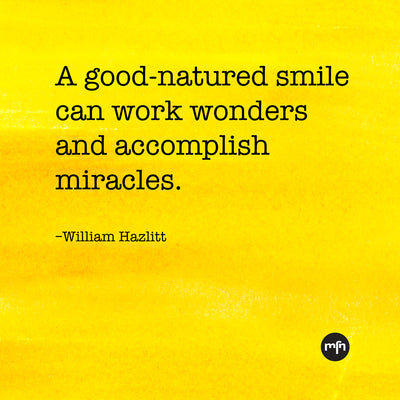 SOMETHING TO SMILE ABOUT