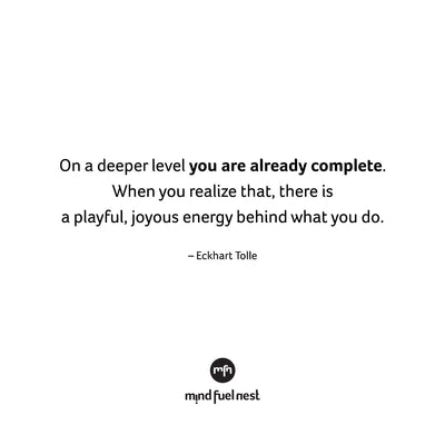 YOU ARE COMPLETE