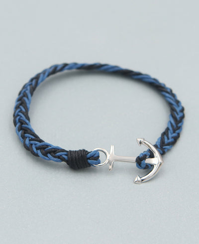 Woven Anchor Bracelet