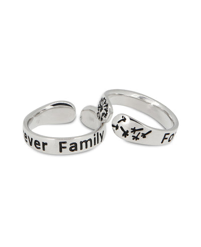 Forever Family Inspirational Ring