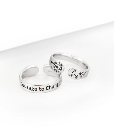 Courage to Change ring