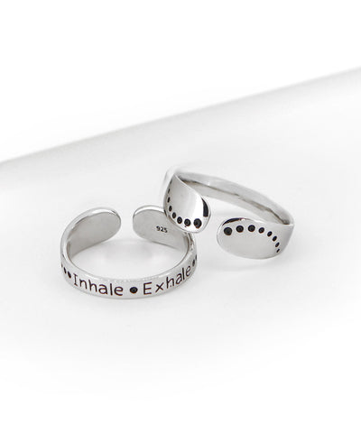 Inhale Exhale Ring