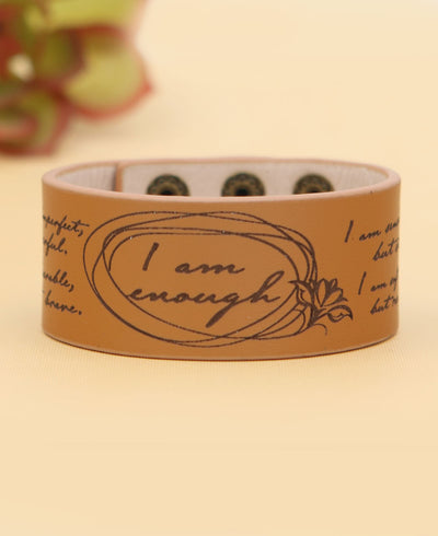 I am enough cuff bracelet