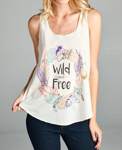 Wild and Free Tank Top