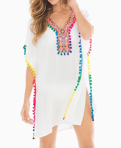 Rainbow Boho Caftan