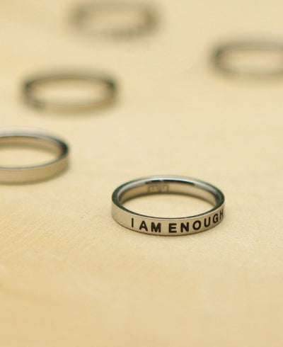 I Am Enough Ring