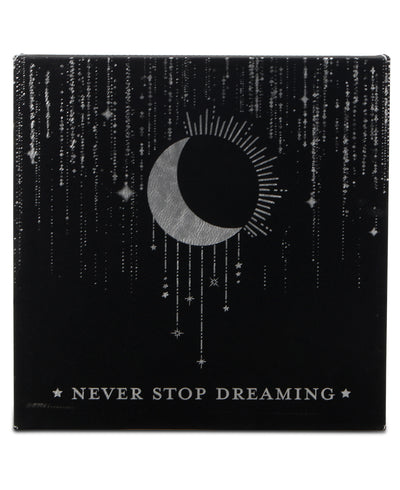 Never Stop Dreaming Inspirational Wall Hanging