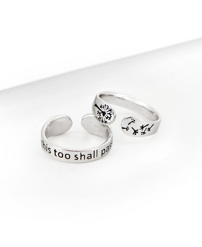 This Too Shall Pass Ring