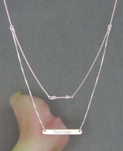 Fearless Arrow Necklace