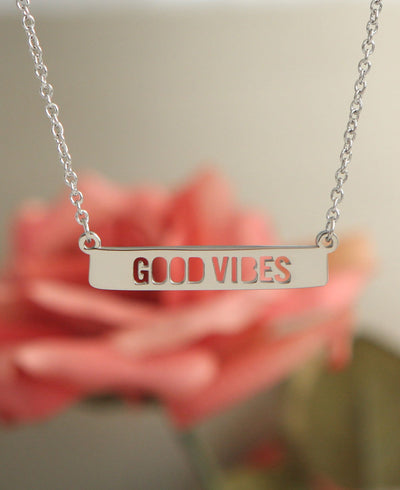 Good Vibes Bar Pendant